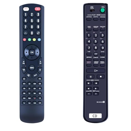 Controle remoto de substituição RM-DX220 adequado para Sony Disc Player CD Changer CDP-CX235 CDP-CX220 CDP-CX220 CDP-CX205 (Equipamentos)