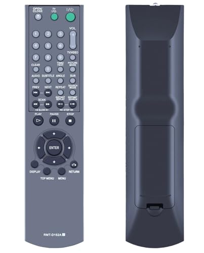 Controle remoto de substituição universal para Sony DVP-NC85H DVP-CX995V DVP-NS55P DVP-NS50 DVP-NS57P DVP-NS325 DVP-NS5325 VP-NS333 DVP-NS355 CD DVD Player (Equipamentos)