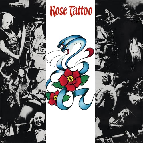 Rose Tattoo - Limited Gatefold 140-Gram White & Black Swirl Colored Vinyl - Rose Tattoo (Discos de Vinil)