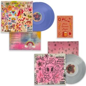 Karol G Complete Mañana Será Bonito Collection: Mañana Será Bonito (Blue Double Vinyl) / Bichota Season (Clear Vinyl) (+ Bonus Track) / + including Bonus Art Card (Discos de Vinil)