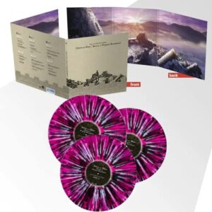 Attack on Titan Season 2 Original Soundtrack Violet with Black White Sunset Splatter Colored Vinyl 3LP (Numbered /500) (Discos de Vinil)
