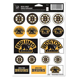 Wincraft Folha de adesivo de vinil NHL Boston Bruins, 12,7 cm x 17,8 cm (Discos de Vinil)