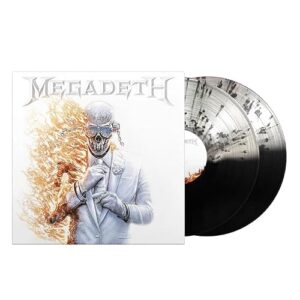 Megadeth Self-Title LE Ash & Glass Half Clear Black Splatter Vinyl 2LP - Megadeth (Discos de Vinil)