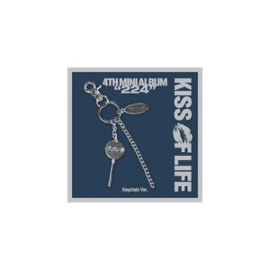KISS OF LIFE 224 4th Mini Album Keychain Version 1ea Metal Keychain+1ea QRcard+1p Selfie PhotoCard+4p Concept PhotoCard+1ea Credit Paper+1ea User Guide+Tracking Sealed KIOF (CDs)