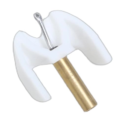 Agulha de substituição de cartucho giratório para Stanton N520 520 para v3 N505 505 série 500, compatível com Astatic Fidelitone Radio Shack, caneta de plástico branco (Equipamentos)