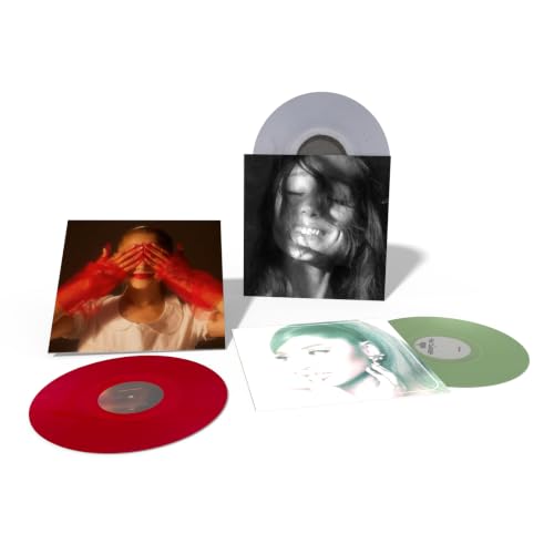 Ariana Grande Vinyl Collection: Positions + Eternal Sunshine (Ruby Red Edition) + Petal - Ariana Grande (Discos de Vinil)