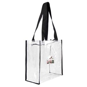 Littlearth NFL Cleveland Browns Clear Square Stadium Tote (Discos de Vinil)