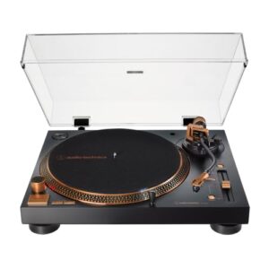 Audio-Technica AT-LP120XUSB-BZ-C | Toca-Discos com USB e Tração Direta (Preto/Bronze) (Equipamentos)
