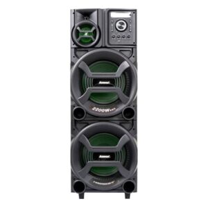 Amvox Caixa de Som Amplificada ACA 2201 Pesadão II - 2200W RMS, Bluetooth, Equalizador, USB (Equipamentos)