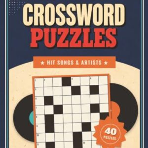 1990s Music & Musicians Large Print Crossword Puzzles - Press, Old Crow (CDs)