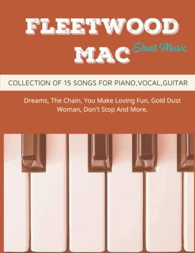 Fleetwood Mac Sheet Music: Collection Of 15 Songs For Piano, Vocal, Guitar - Mai, Kelcee (Discos de Vinil)