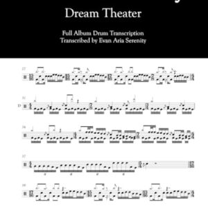 Dream Theater - Scenes From a Memory: Full Album Drum Transcription (JDS Drum Transcription Books) - Serenity, Evan Aria (Discos de Vinil)