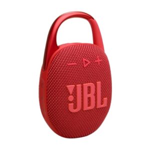 JBL, Caixa de Som, Clip 5, Bluetooth, Portátil, À Prova D'água e Resistente À Poeira, Bateria de até 15h, Auracast, Som JBL Pro, 7 W RMS - Vermelho (Equipamentos)
