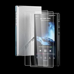 AudioPartner Película protetora de vidro temperado premium à prova de arranhões com dureza 9H para FiiO JM21 (2) (Equipamentos)