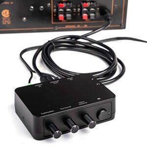 Controle de substituição compatível com alto-falantes Klipsch ProMedia 4.1 com controle remoto (Equipamentos)