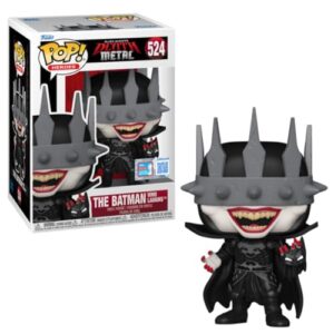 Funko Pop Boneco de vinil Heroes Dark Nights: Death Metal The Batman Who Laughs, 11,3 cm (Discos de Vinil)