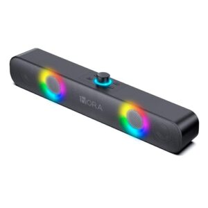 Alto-falante Bluetooth 5.0 1Hora Boc241n Preto Porta Dc 5v Usb Tipo A Cartão Micro Sd e 3.5mm Ampla Compatibilidade (CDs)