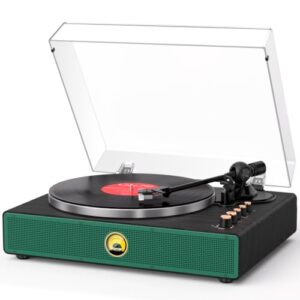 Toca-discos Bluetooth DLB-006-BK para vinil, preto (Equipamentos)