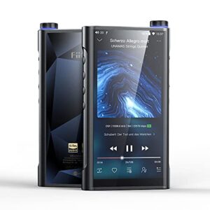 FiiO Leitor de música M15S Snapdragon 660 com ES9038PRO de alta resolução Android 10 14.0 cm MP3 Player WiFi/MQA/Bluetooth 5.0/Spotify/Tidal/Amazon Music Support (Equipamentos)