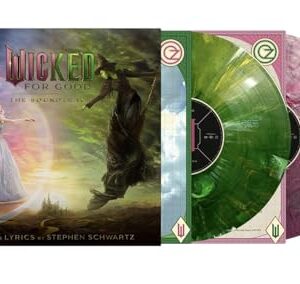 Wicked For Good The Ost Limited Double Records, Pink/Green Shimmer Records, Lenticular Alternate Cover - Wicked Movie Cast (Discos de Vinil)
