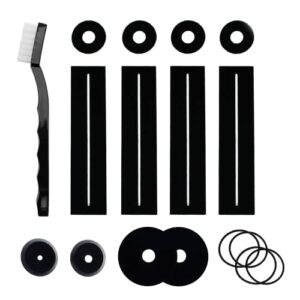 Kit de substituição de vinil Vac 33 & Vinyl Vac 33 Combo (Pacote de almofadas 2 (4 pares)) (Discos de Vinil)