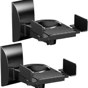 Suportes de Parede, Suporte de Alto Falante 1 Par, Suporte para Caixa de Som Parede, Suporte Caixa de Som Parede, Suporte de Parede para Caixa de Som, Suporta Até 25 Kg (Equipamentos)
