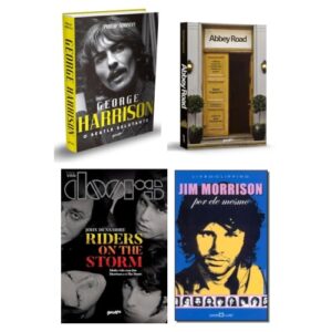 Kit George Harrison: o beatle relutante + Abbey Road + 2 livros (Discos de Vinil)
