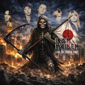 IRON MAIDEN - LIVE IN JAPAN 1981. FM RADIO BROADCAST (RED VINYL) - IRON MAIDEN (Discos de Vinil)
