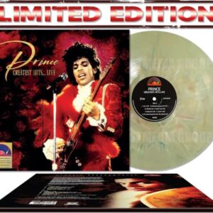 PRINCE : GREATEST HITS LIVE - Limited Colored Edition (Green Marbled LP) [180G] - Prince (Discos de Vinil)