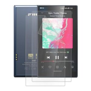 Futanwei Película protetora de tela FiiO M21 MP3 Player, [2 unidades] película TPU transparente HD [antiimpressões digitais] [antiarranhões] [sem bolhas] [compatível com capas] compatível com leitor (Equipamentos)