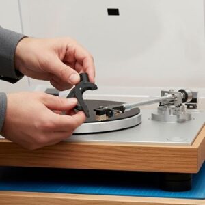 1 suporte de braço para toca-discos LP, compatível com toca-discos Technics SL1200 SL1210 MK2 MK3 M3D MK5, acessórios indispensáveis (Equipamentos)