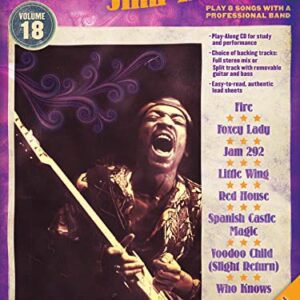Jimi Hendrix: Blues Play-Along Volume 18 - Hendrix, Jimi (CDs)
