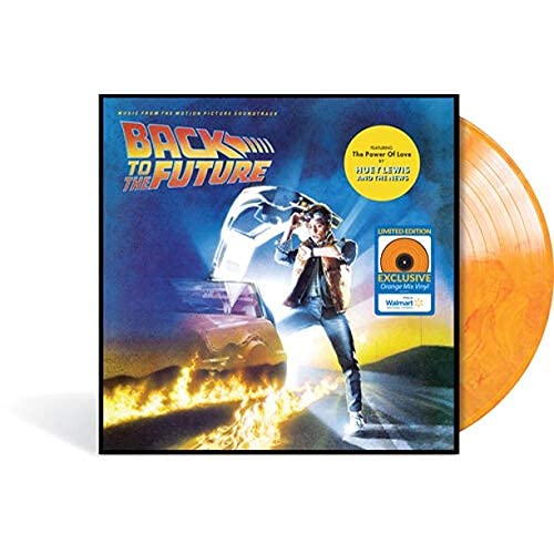 Back To The Future - Motion Picture Soundtrack - Exclusive Limited Edition Orange Mix Colored Vinyl LP - Various (Discos de Vinil)