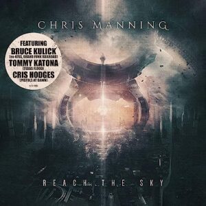 CHRIS MANNING - Reach The Sky (LP) 2023 featuring Bruce Kulick of KISS (Discos de Vinil)