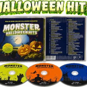 Monster Halloween Greatest Hits [Spine-Chilling 3-CD Box Set] [3СD] - Michael Jackson, Elvis Presley, David Bowie, Iron Maiden, Deep Purple (CDs)