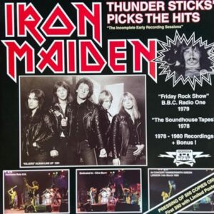 Iron Maiden - Thunder Sticks´ Picks The Hits Lp - Iron Maiden (Discos de Vinil)