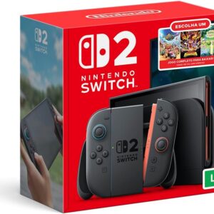 Bundle Nintendo Switch 2 Escolha Seu Jogo - Modelo Nacional de Tomada | .br