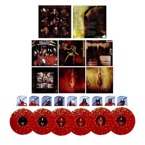 Slipknot 25th Anniversary Blood Splatter Box Set, Limited Edition to 1899 copies - Slipknot (Discos de Vinil)