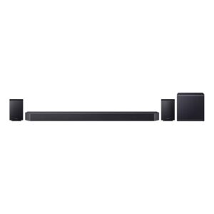 Soundbar Samsung HW-Q990H, com 11.1.4 canais, Dolby Atmos® sem fio, Sincronia Sonora e Alexa integrada (Equipamentos)