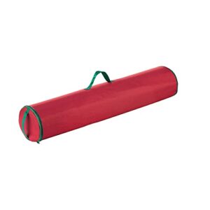 Tiny Tim Totes 5094 Canvas Red Premium Gift Organizer | Papel de embrulho de 102,86 cm, Twin, 91,44 cm (Discos de Vinil)