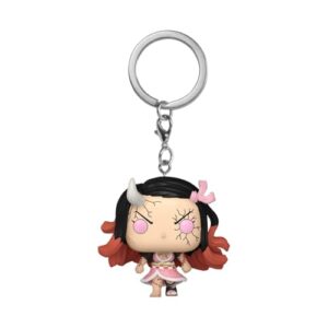 Funko POP! Keychain: Demon Slayer - Nezuko Kamado (Demon Form) | Mercadoria oficial de anime - estatueta de vinil colecionável para exibição de prateleira - ideia de presente de aniversário (Discos de Vinil)