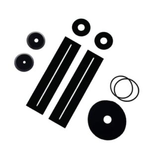 Pacote de kit de substituição de vinil Vac 33 e Vac de vinil 33 Combo (Pacote de almofadas 1 (2 pares)) (Discos de Vinil)