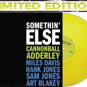 Somethin' Else - Yellow Limited Colored Edition Vinyl [LP] [LР] - Cannonball Adderley (Discos de Vinil)