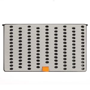 Smith Creek Bandeja de armazenamento de moscas FlyVue™ Hex-Style com inserção de espuma vinílica acetinada para armazenamento de moscas de alta capacidade (Discos de Vinil)