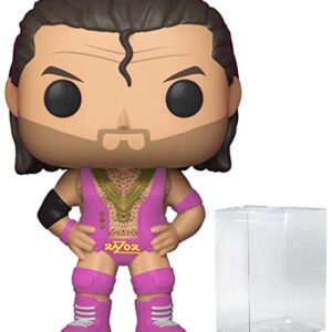 Pop WWE: Razor Ramon [Scott Hall] Boneco de vinil Funko Pop! (junto com capa protetora de caixa pop compatível), multicolorido, 9,5 cm (Discos de Vinil)