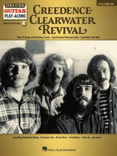 Creedence Clearwater Revival - Deluxe Guitar Play-Along Vol. 23: Book/Online Audio: Book with Interactive Online Audio Interface - Creedence Clearwater Revival (Discos de Vinil)