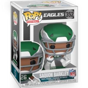 Epic Collectibles Pop Football: Eagles - Boneco de vinil Saquon Barkley (Discos de Vinil)