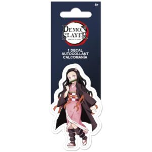 Demon Slayer - Decalque de vinil branco Nezuko Kamado - 4 cores (Discos de Vinil)
