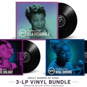 Ultimate Jazz & Soul Greatest Hits Collection The Best of Billie Holiday, Nina Simone & Ella Fitzgerald – 3LP Collection [Vinyl] - Various (Discos de Vinil)