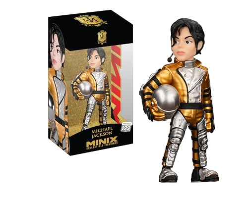 MINIX - Música #122 - Michael Jackson - History Tour - Boneco colecionável de 12 cm (Discos de Vinil)